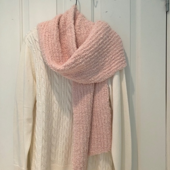 Anthropologie Accessories - Anthropologie Pink/Rose Cosy Eyelash Scarf (OS)